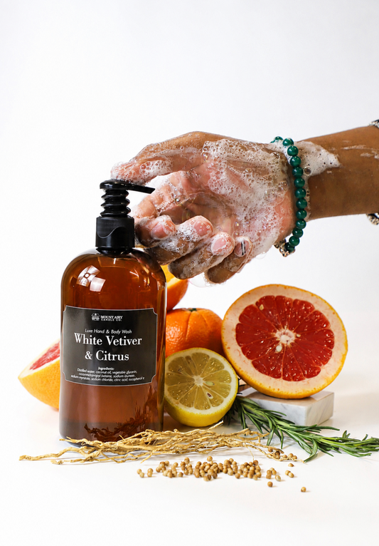 LUXE HAND & BODY WASH | WHITE VETIVER & CITRUS